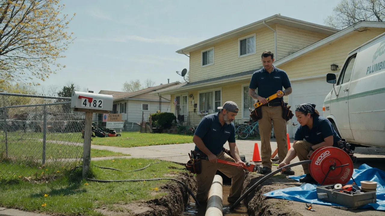 Gas Line Repair in Ohlman, IL near me